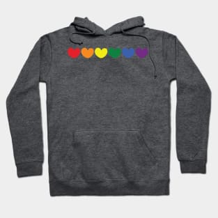 Rainbow pride flag Hoodie